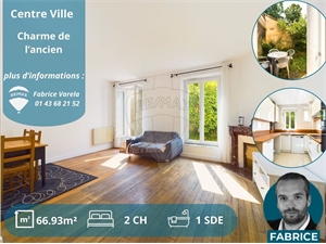 t3 à la vente -   94700  MAISONS ALFORT, surface 64 m2 vente t3 - UBI433620992